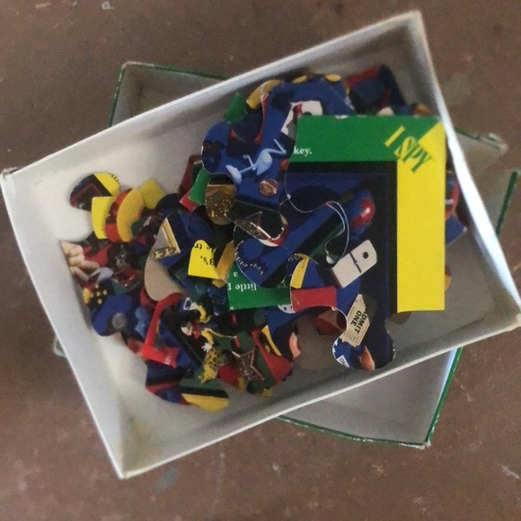 Vintage 90s I SPY 1, 2, 3… Floor Puzzle Briarpatch Large 30 Pieces - Picture 5 of 12